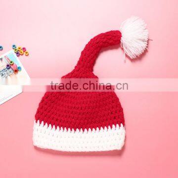 Hot Sale Knitted Christmas Hat Crochet Baby Beanie Hats photo-2