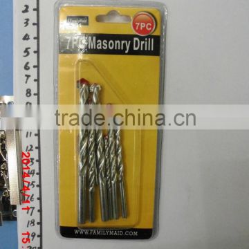 7PC MASONRY DRILL FACTORY YIWU