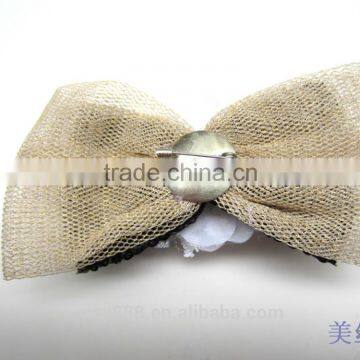 Factory Direct Selling Polyester Bow Women Hair Accessories Hair Bows for Girls Boutique Wholesale Hair Bows Satin Ribbon Bow photo-6