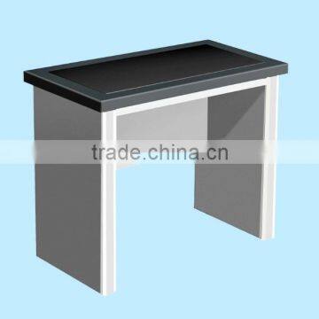 Clean Room Laboratory Furniture Design Granite Marble Countertop Steel Lab Balance Bench With Marin Edge