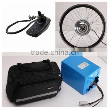 12'' 24''" wheel electric wheelchair conversion kit 180W lithium battry with CE approved