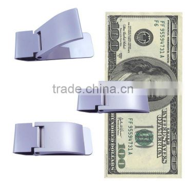 2012 Stainless Steel LOGO Blank Money Clamp