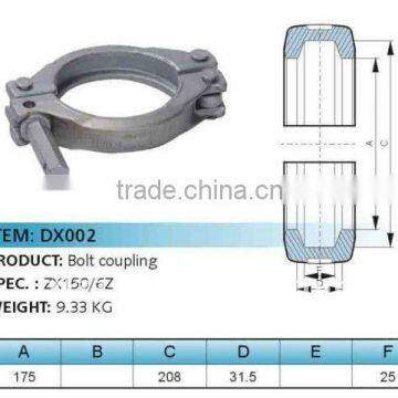 concrete pump boltcoupling