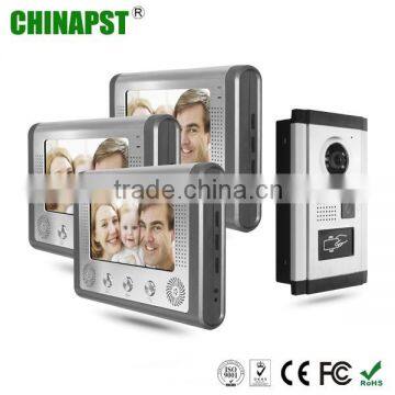 7'' TFT LCD Screen Ditigal Waterproof RFID ID Card video intercom system video door phone PST-VD701-ID