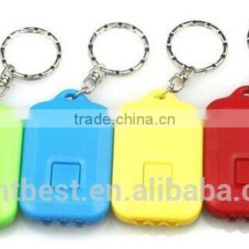 Creative Mini Solar Panel Solar Keychain Flashlight Lights,3 W Flashlight LED Lighting To San Marino