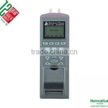 Printer Pressure Data Logger 99 Points Memories Differential Pressure Manometer Gauge Manufacturers