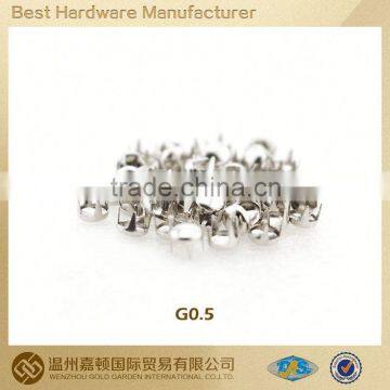 wholesale Metal Prong Press Stud for Shoes/garment/belt/bracelet