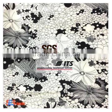 ES6142 Single jersey fabric dty polyester fabric with printed