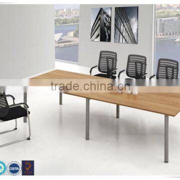 Hot-saled simple design big panel conference table/meeting desk