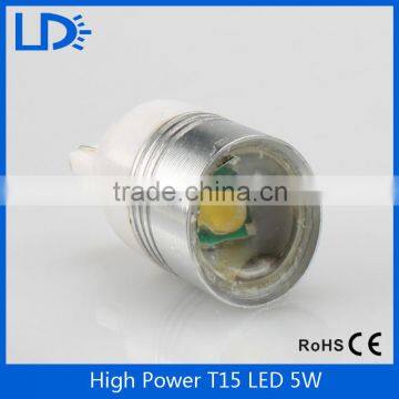 White Super Bright new car led bulb width light T15 Back Up Reverse SMD LED Bulbs Light