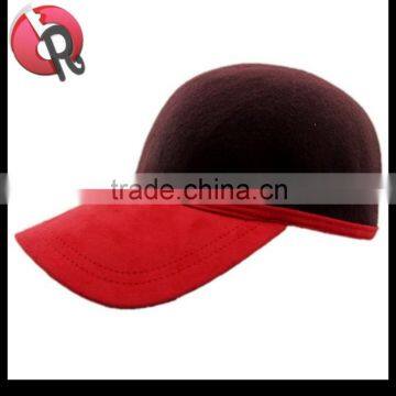 wool felt baseball cap