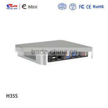 Realan High Quality Standard Fast Delivery H35S-i3H40T1 Barebone Wholesaler Mini Desktop pc photo-6
