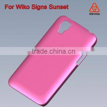  website OEM and ODM plastic mobile phone case oil color painting mobile case for Wiko Highway Sings