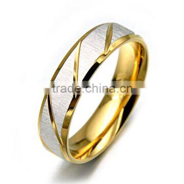 High Polished Plated Rings 3 Colors Mens Rings Simple Stainless Steel Fashion Rings Jewelry photo-4