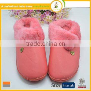 Australia cheap women high quality winter warm house leather slipper shoes