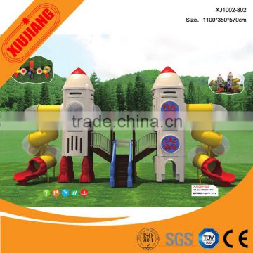 Rocket Outdoor Kids Soft Play Climbing Frame for Amusement Park