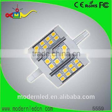 360 degree smd 2835 r7s led 78mm 10w