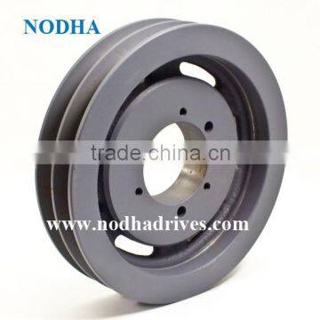 Two grooves sheave 3V , cast iron sheave