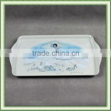 Christmas Design Melamine Tray