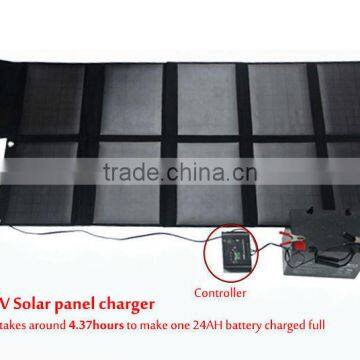 china solar energy products foldings 100W mono solar kit