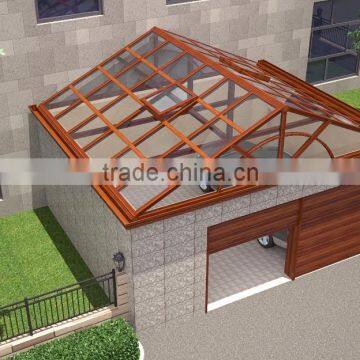 Aluminium Alloy Frame Sunroom /green House With Tempered Glass /6000 Series Aluminum Alloy Frame Green House photo-3