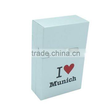 Aluminum Cigarette Case With Printed Design