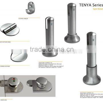 Stainless steel cubicle hardware,toilet partition accessories (Tenya)