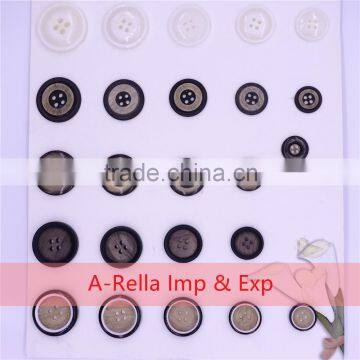 Round Shape 4 Holes Buttons for Garment Resin Materials photo-2
