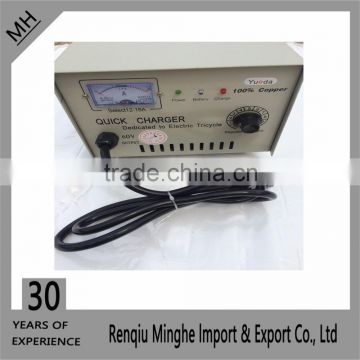 Lead acid battery charger for electric tricycle parts