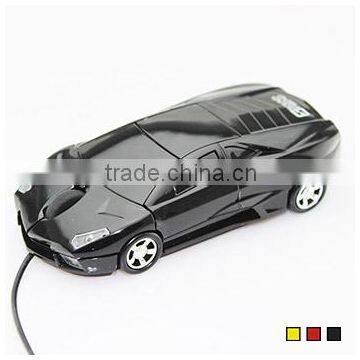 New 3D Car Shape Optical USB Wired Mouse Mice for Computer PC Laptop Notebook