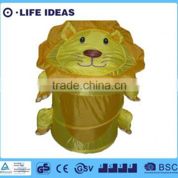 kids pop-up lion cartoon laundry storage hamper kids toys storage