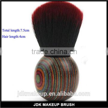 Ethnic handle powder brush, colorful powder makeup brushes manufacturers china