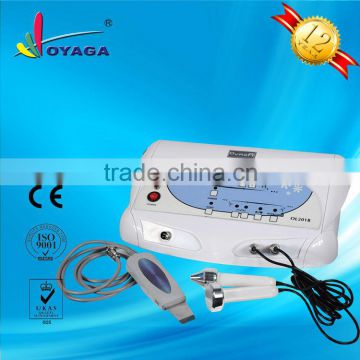 Manufacturer portable 2 in 1 skin scrubber ultrasonic peeling beauty machine