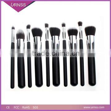 Best Quality!!Wholesale 10 pcs Private Label Kabuki Makeup Brushes Set