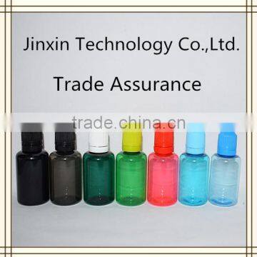 Plastic e Liquid Dropper Bottle 10ml With Childproof Tamper Cap for Packaging