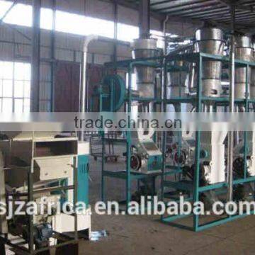 Small Capacity 10ton Per Day Wheat Flour Milling Machine Roller Mill