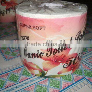 138g recycled toilet paper with paper wrapper