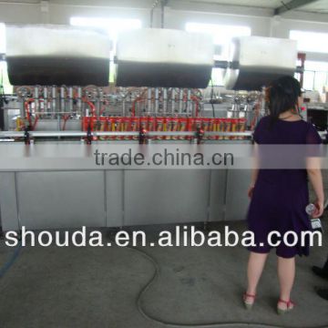 Light soy sauce glass jar filling machine