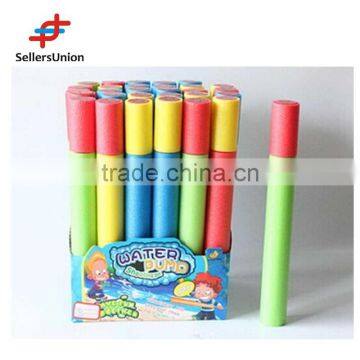 summer hand water kids toy water cannon water gun eva foam pump 35X4X4cm