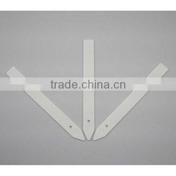 6 Inch Plastic White Gardening Plant Marker