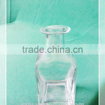 145ml square aroma glass bottle with cork for home fragrance diffuser