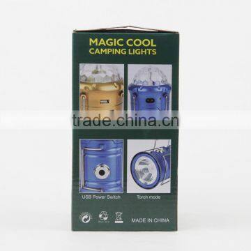 Hot Sell Multifunction Usb Rechargeable Extension Type Plastic Camping Lantern Led Light photo-5