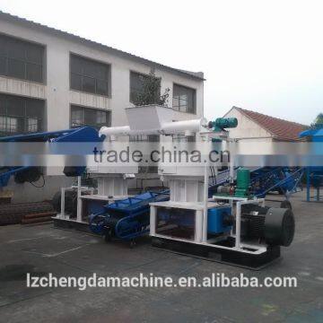 ring die biomass wood pellet machine with automatic lubrication system