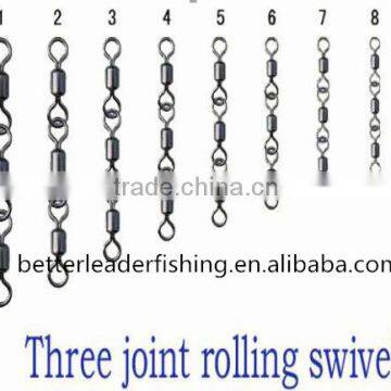 Three joint rolling swivel with nice design