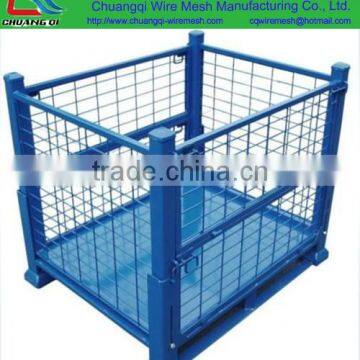 warehouse wire steel metal storage cage