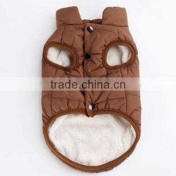 Pet winter warm coat pet accessories dog clothes