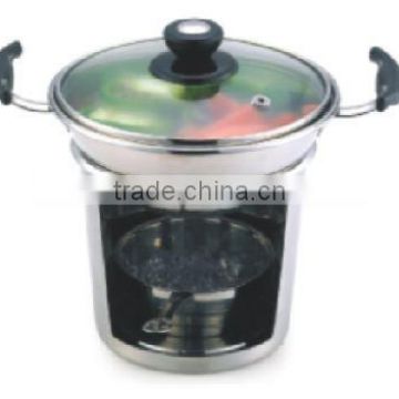 stainless steel Mini hot pot small pot single hot pot