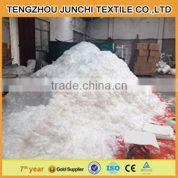 junch white short fiber 9 mm high tenacity pp concrete fiber