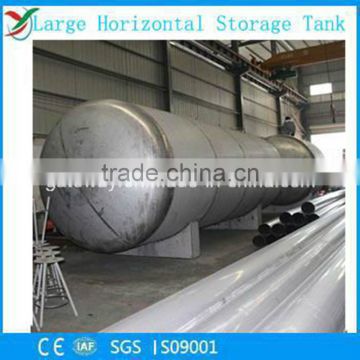 Professional Manufacture Ss Large Horizontal Tank with Thick 8mm