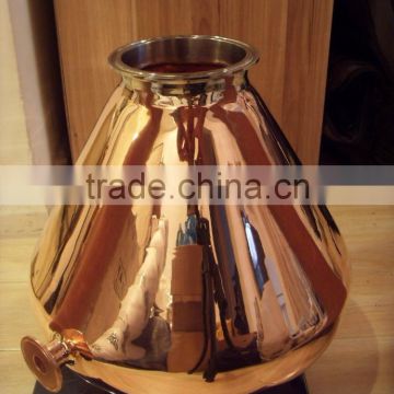 4'' 8'' 10''12'' copper still helmet ,top of still.distillation column